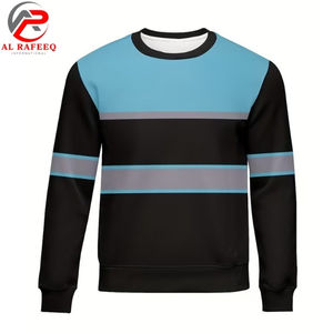 Nueva Llegada 2026 Sudadera para Hombre al por Mayor, Cuello Redondo, Alta Visibilidad, Reflectante, Sudadera de Invierno de Forro Polar para Hombre y Mujer - Product Image 5