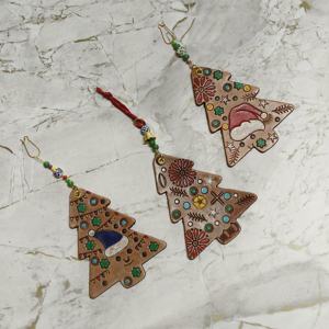 ตุ๊กตาต้นคริสต์มาสหนังแท้อัจฉริยะจาก Pafu เครื่องประดับหลากหลายชนิดสำหรับแขวนคริสต์มาสเครื่องประดับขนมปังขิง - Product Image 2