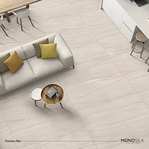 Carreaux de porcelaine légère premium 600x1200mm, effet marbre poli et glacé mat, carreaux vitrifiés pour salon moderne - Product Image 5