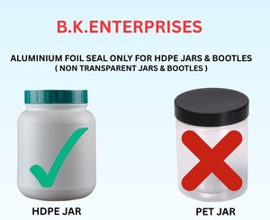 Factory Supply Aluminum <b>Foil</b> Seal Lids Alloy 8011 for HDPE Containers Jars Bottles Food Grade Induction Sealing Material - Product Image 4