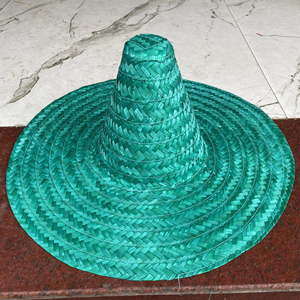 Handicraft Vietnam Mexican Sombrero <b>Straw</b> <b>Hat</b> Wide Brim Protection Lightweight and Breathable for Men and Women by 99 Gold Data - Product Image 1