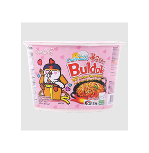 Ramen Samyangs Hot Chicken Carbonara en Tazón Grande de 105g, Certificado Halal, Fideos Instantáneos Coreanos con 12 Meses de Caducidad, Venta al Por Mayor - Product Image 2