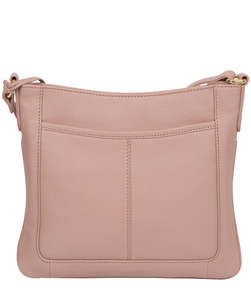 Bolso Bandolera Clásico de Cuero con Correa Ajustable, Bolsillo Frontal con Cremallera, Estilo Personalizado, Colección Premium - Product Image 2