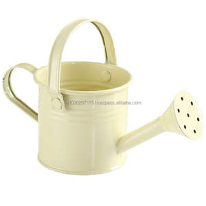 Arrosoir galvanisé de qualité supérieure avec poignée de ferme et fini antirouille adapté aux parterres de fleurs et aux jardins en conteneurs - Product Image 5