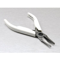 Kit de 4 pinces à bijoux en acier inoxydable pour la fabrication de bijoux, outils de façonnage de fils et de perles, comprenant des pinces à bec rond, à bec plat et des coupe-fils ZETOMED PRO