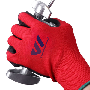 Polyester Knit Nitrile PU Coated Safety <b>Gloves</b> Breathable Lightweight Work <b>Gloves</b> for Industrial Automotive and Daily Tasks - Product Image 5