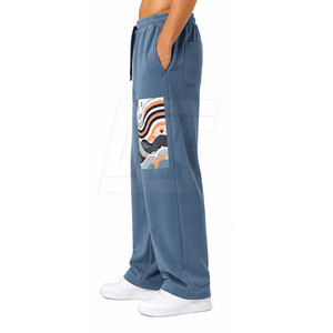 Pantalons DTF pour hommes, pantalons à impression graphique personnalisée, vêtements décontractés streetwear, fabricant de vêtements en gros, vêtements de mode modernes - Product Image 6