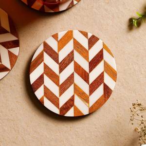 Sous-verre en résine écologique de haute qualité, épaisseur 3 mm, taille et couleur personnalisables, design moderne - Product Image 6
