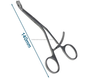 คีมจับกระดูกสำหรับผ่าตัด WORLD PRECISION SURGICAL ขนาด 140 มม. ทำจากสแตนเลสสตีล ใช้ด้วยมือ สำหรับชุดอุปกรณ์ศัลยกรรมกระดูกทั่วไป - Product Image 1