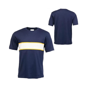 T-shirt décontracté pour homme en mélange polyester/coton respirant et écologique, coupe ample, col rond, 200g - Product Image 1