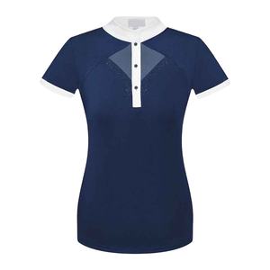 Camiseta de equitación de manga corta con el último diseño de 2026, capa base elástica y ecológica OEM para mujer, capa base para montar a caballo - Product Image 6