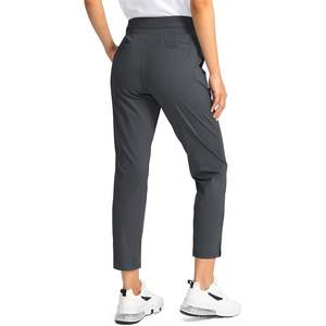 กางเกงกอล์ฟเอวสูงผู้หญิงยืด7/8, กางเกงทำงานกีฬาเดินทางมีกระเป๋า4กระเป๋า2025 - Product Image 5