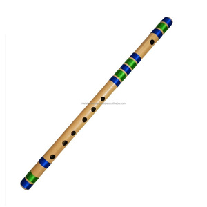 Flauta de bambú de calidad superior/instrumento musical Bansuri con 7 Agujeros al precio más barato - Product Image 1