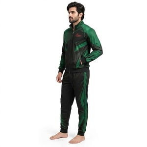 Stylish Men Sublimation <b>Tracksuit</b> Made With Comfortable Fabric And Reliable <b>Stitching</b> Offering Attractive Printed Details Smooth - Product Image 4