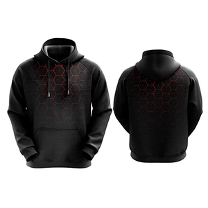 Sweat-shirt à capuche polaire personnalisé pour homme, prix de gros abordable, idéal pour l'hiver, style streetwear uni et chaud - Product Image 1