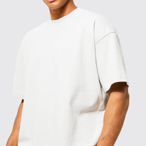 Custom <b>Mens</b> Oversized Short Sleeve Tracksuit Cotton Heavyweight T-Shirt and Pocket Cargo <b>Pants</b> Set Blank Casual <b>Lounge</b> Suit - Product Image 5