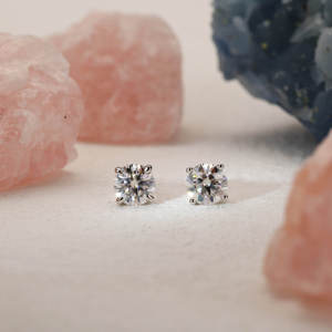 1.50 Cts CVD Lab Grown Loose Cut Diamond <b>Stud</b> Earrings 14K Gold VVS Clarity Screw Shape Silver Women's Party Gifts jewelry - Product Image 5