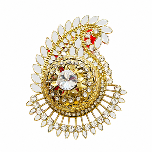 Boîte décorative de designer pour sindoor, dibbi et kumkum, pour pooja, mariage, shagun nuptial, cadeau festif traditionnel et décoration intérieure - Product Image 1