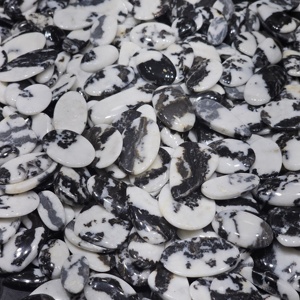 Lote de cabujones de jaspe cebra natural al por mayor, lote de piedras preciosas de jaspe para la fabricación de joyas - Product Image 3