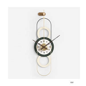 Designer Gold and Black Color Unique New Look <b>Wall</b> Hanging <b>Clock</b> Admirable New Fancy Deluxe Quality Cafe Decor <b>Wall</b> <b>Clock</b> - Product Image 1