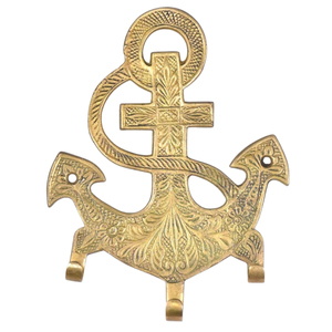Handmade Solid Metal Fish Shape Wall <b>Hook</b> Antique Finished <b>Decorative</b> Coastal Animal <b>Coat</b> Hat Hanging <b>Hook</b> for Home Entryway - Product Image 4