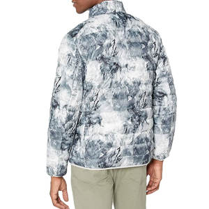 Blouson d'hiver matelassé pour homme, modèle 2026, le plus vendu, design personnalisé, col montant en toile, logo frontal, haute qualité - Product Image 2