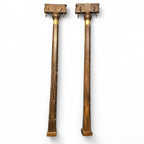 Colonne décorative en teck massif sculptée à la main, style vintage indien, pour projets de temples, villas et hôtels |   Mix & Match 1 Contenant - Product Image 6