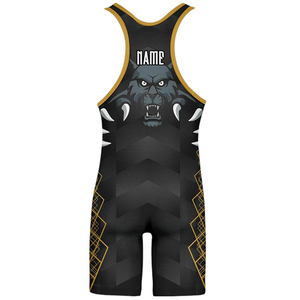 Trajes de Lucha Personalizados para Hombre 2026, Sublimación Completa, Estilo Coreano, Tejido Elástico Internacional - Product Image 6