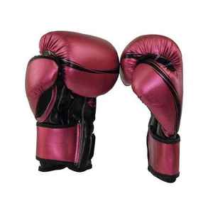 Guantes de Boxeo Transpirables de Piel Sintética con Correa Cómoda y a la Moda, de Alta Calidad al por Mayor, con Logotipo Personalizado, Unisex, OEM, Marca Privada - Product Image 1