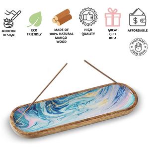 ZAM ZAM IMPEX Wholesale Home Decorative Wooden <b>Incense</b> <b>Stick</b> <b>Holder</b> and Ash Catcher Direct Factory Sale - Product Image 3