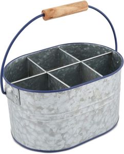 Organizador de Cocina de Acero Resistente para Cubiertos, Servilletas, Pajitas y Pequeños Accesorios de Comedor en Espacios Comerciales - Product Image 1
