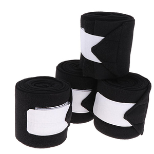 Bandages robustes pour chevaux, pour la protection des jambes, soutien durable, entraînement, récupération et utilisation quotidienne en écurie, bandages de polo. - Product Image 4