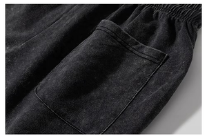 Conjunto Deportivo Personalizado de 2 Piezas para Hombre, de Poliéster/Algodón, Estilo Vintage, Transpirable, Lavado Ácido, para Invierno, Uso Casual - Product Image 5