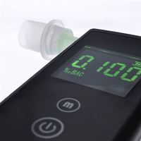 Alcoholímetro Portátil de Alta Gama FiT FiT198-Pro, Certificado por el US DOT y CE, Sensor Semiconductor de Alta Precisión, Pantalla LCD, 0.01%BAC