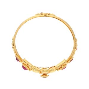 Ladies Striped 3-Tone Gold Plated <b>Copper</b> for Bracelet Fashionable Party and Gift <b>Bangles</b> - Product Image 1