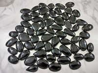 Vente en gros de rubis naturels de qualité supérieure de la marque Mien, cabochons authentiques à dos plat, coupe ovale, effet de couleur, certifiés par une tierce partie, 12-30 mm, 3-9 g