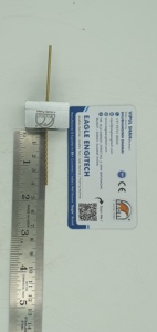 Matrice de torsion pour bracelet creux en métal, entrée 9 mm, sortie 01,86 mm, design 01,72 mm - Modèle 6061 - Product Image 3