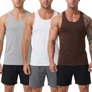 เสื้อกล้ามออกกำลังกายผู้ชาย ระบายอากาศได้ดี ผ้าถักตาข่าย แห้งเร็ว ไม่มีแขน สไตล์วินเทจ สำหรับฝึกซ้อมและเล่นกีฬา - Product Image 4