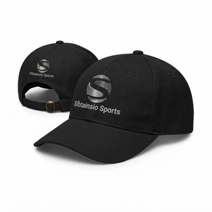 Gorras de Béisbol Deportivas Personalizadas de Color Negro, 6 Paneles, Banda Elástica Ajustable, Gorras con Logotipo Personalizado para Hombre, Gorra Elástica - Product Image 2