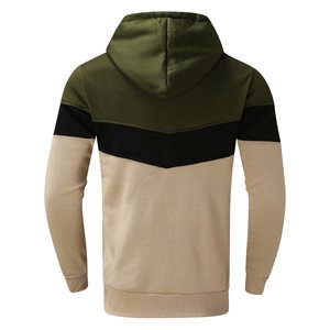 Conjunto deportivo de invierno para hombre, talla grande, con capucha, manga larga, para correr, trotar, atletismo. - Product Image 4