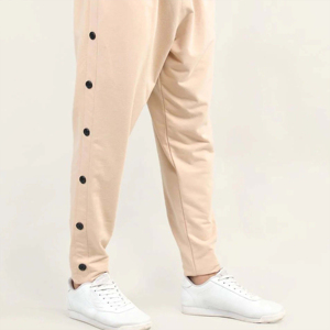 OEM High Quality Customized Plus Size Men's Jogging Sweatpants Breathable Autumn Winter Fleece Cotton Bottoms Canvas Fabric - Product Image 2