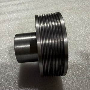 Poulie Poly-V personnalisée OEM avec support et approvisionnement, sections PJ, PK, PL, PM, PH, avec alésage et rainure pour clavette - Product Image 2