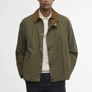 Spring and Autumn Men's Loose Washed 100% Cotto pocket Lapel Single Button Workwear Style Jacket Coat - Product Image 2