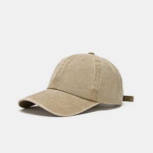 Gorra de Béisbol Unisex Personalizada de 6 Paneles, Color Sólido, Hilo de Algodón Lavado, Ajustable, Informal, para Adultos, para las Cuatro Estaciones - Product Image 1