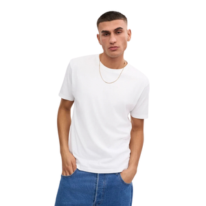 Camiseta de Manga Corta para Hombre, Cuello Redondo, Corte Ajustado, Algodón Puro, Fabricante y Proveedor de Ropa al por Mayor, Personalizable OEM - Product Image 4