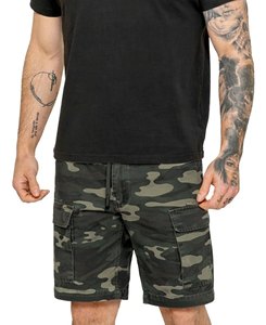 Nuevos Pantalones Cortos Cargo de Camuflaje para Hombre, Estilo Urbano, Cintura Media, Cierre con Cordón, Lona Transpirable, Casuales, Tipo Bermuda, con Bolsillos - Product Image 3