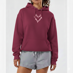 Women's Lined Fleece Crew Neck Hoodie Soft Feel Casual Winter Full Sleeve 100% Cotton Quick Dry Breathable <b>Custom</b> Logo - Product Image 1
