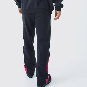 2026 High Quality Pullover Street Style Men's Tracksuits 100% Cotton Fleece Oversized Straight Leg Joggers Men Tracksuits <b>Sets</b> - Product Image 5