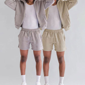 Men Pullover <b>Hoodie</b> And Short Set Breathable Fabric Sports Suit For Fitness And Jogging <b>Hoodie</b> Short Set - Product Image 4