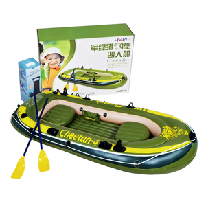 Bote Inflable Deportivo de PVC Marca Sunshine <span class=keywords><strong>con</strong></span> Certificación CE, Ecológico, Ligero, para <span class=keywords><strong>Remo</strong></span> en Lagos y Ríos, Rescate en Exteriores - Product Image 2